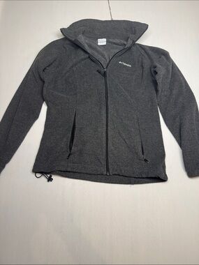 Columbia Dark Gray Full-Zip Fleece Jacket